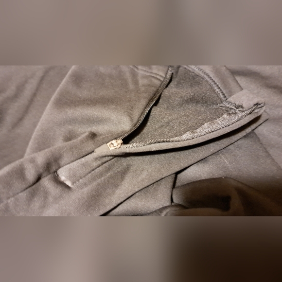 Russell Black Athletic Sweatpants Men's Pants With Zipper Leg - Picture 6 of 7